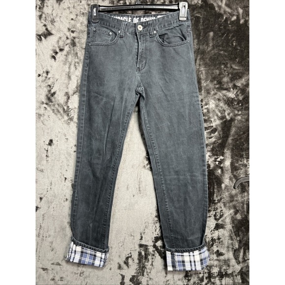 Mod Other - Miracle of Denim Men's 30 Jeans Gray Slim Straight Casual‎ Cotton Preppy